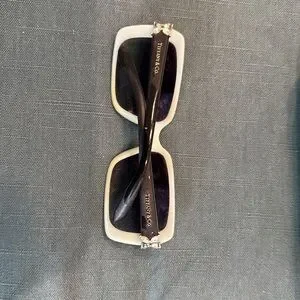 Tiffany & Co. Black Sunglasses with Aqua Case Tiffany & Co. TF4237B M (55 - 17) with Blue lenses and Black  main image 4